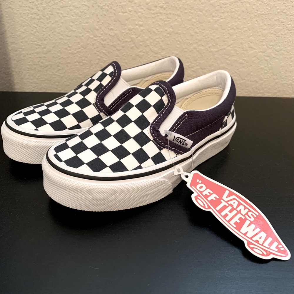 Checkered Vans NWT